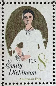 Emily Dickinson Stamp - 1971