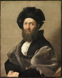 Portrait of Baldassare Castiglione (1515) - Raphael
