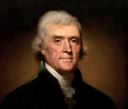 US President Thomas Jefferson