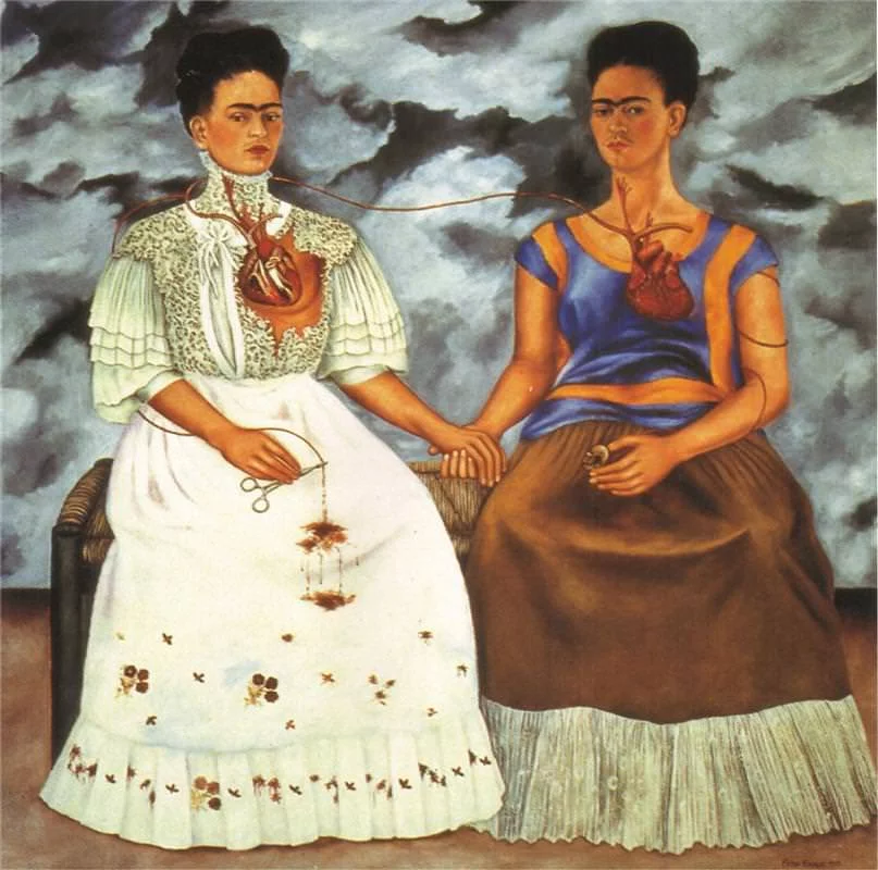 The Two Fridas (1939) - Frida Kahlo