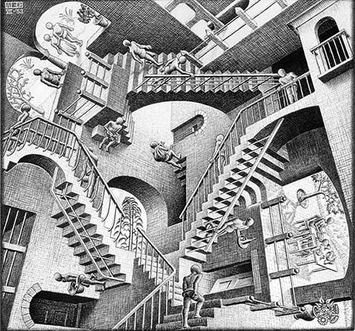 Relativity - M.C. Escher
