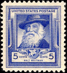 Walt Whitman Postage Stamp
