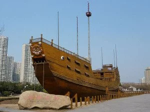 Model of Zheng He's Treasure Ship
