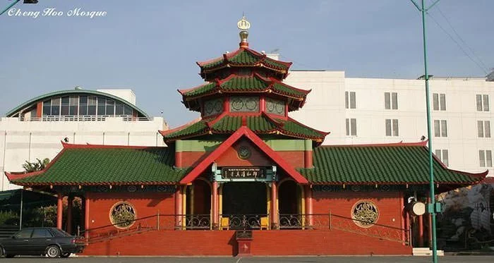 Zheng Hoo Mosque in Indonesia