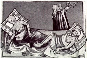 Black Death Illustration