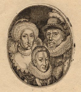 Charles, King James and Queen Anne