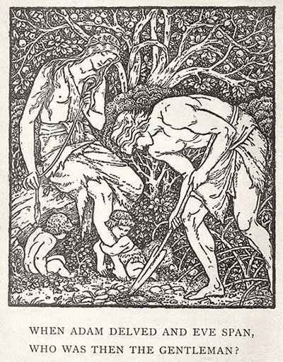 Illustration from A Dream of John Ball by William Morris