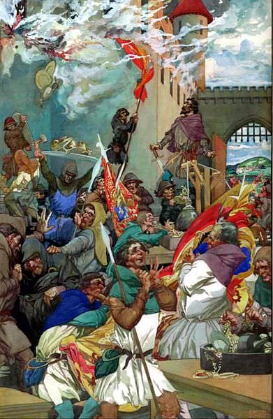 Peasants Revolt Painting