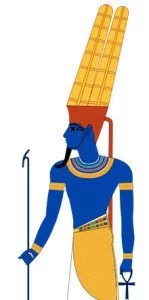 God Amun Depiction