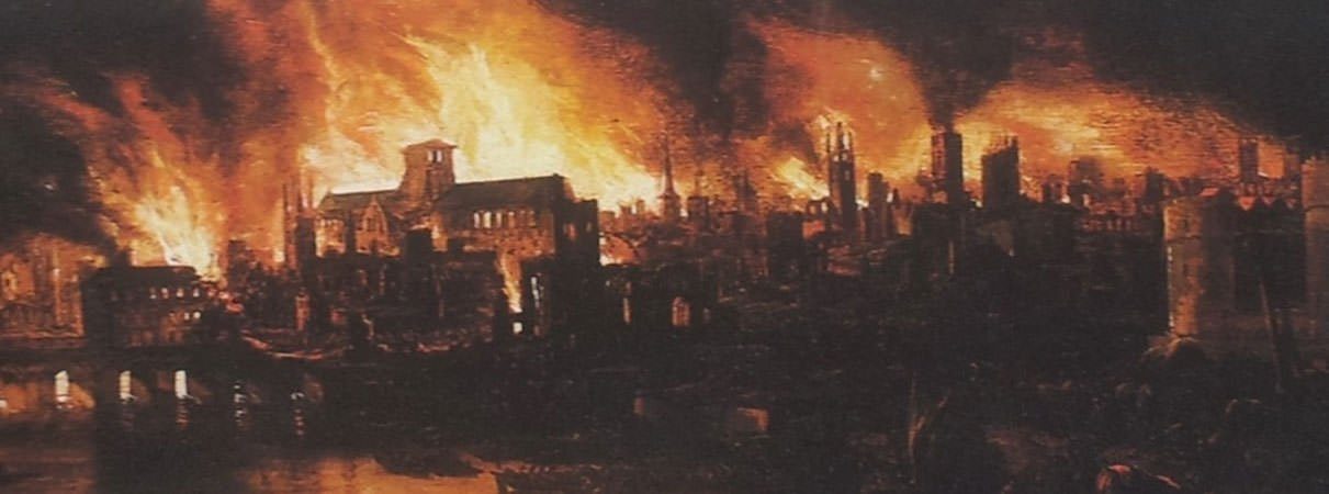 Great Fire of London Facts Featured