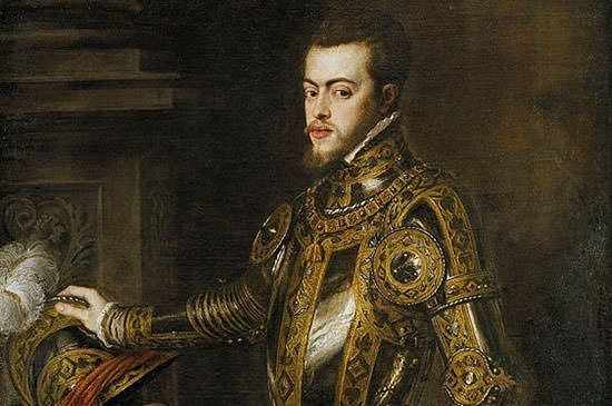 Philip II Portrait by Titian