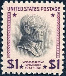 Woodrow Wilson Postage stamp