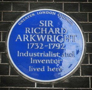 Richard Arkwright Blue plaque