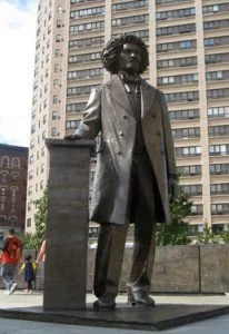 Frederick Douglass Statue in Harlem