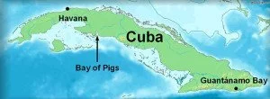 Bay of Pigs on map