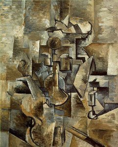 Violin and Candlestick - Braque