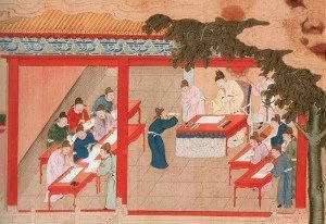A depiction of Palace Examination