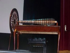 Glass armonica built using Franklin's design