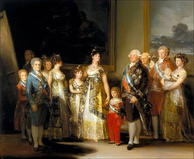 Charles IV of Spain and His Family (1801) - Francisco Goya