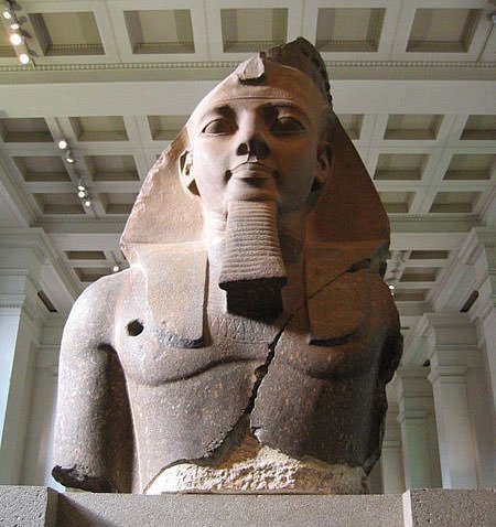 Ramses II Bust Known As Younger Memnon