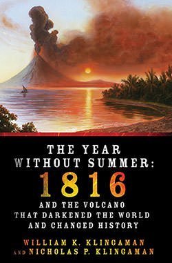 Cover of book on Mount Tambora eruption