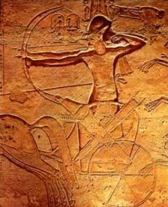 Ramses II at the Battle of Kadesh