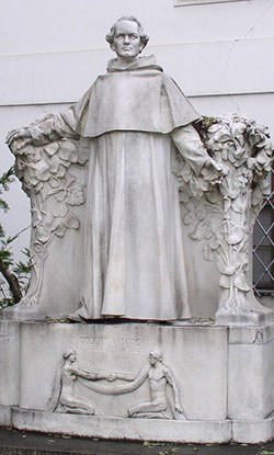 Gregor Mendel statue in Brno