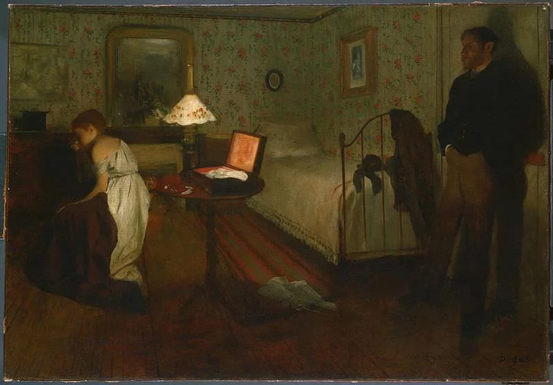 Interior (1869) - Edgar Degas