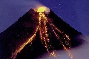 Mayon Volcano 2009 eruption
