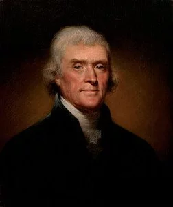 Thomas Jefferson Official Presidential Portrait