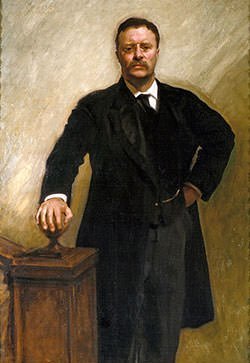 Theodore Roosevelt presidential portrait