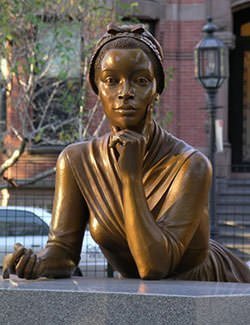 Phillis Wheatley Statue at the Boston Women's Memorial