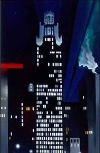 Radiator Building -- Night, New York (1927) - Georgia O'Keeffe