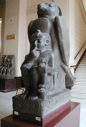 Statue of Ramses II as a child