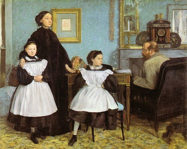 The Bellelli Family (1867) - Edgar Degas
