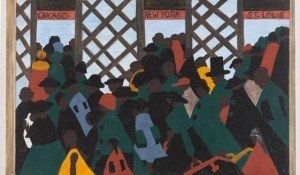 Migration Series Painting by Jacob Lawrence