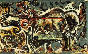 The She Wolf, 1943 - Jackson Pollock