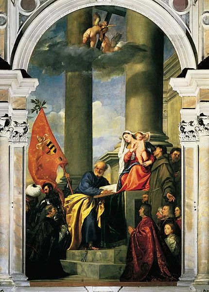 Pesaro Madonna (1526) by Titian