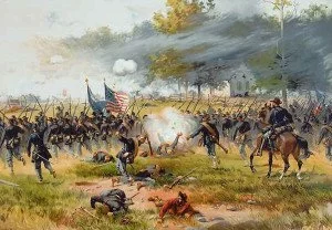 Battle of Antietam depiction