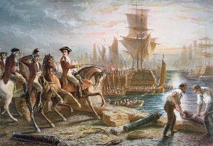 British evacuation of Boston in March 1776