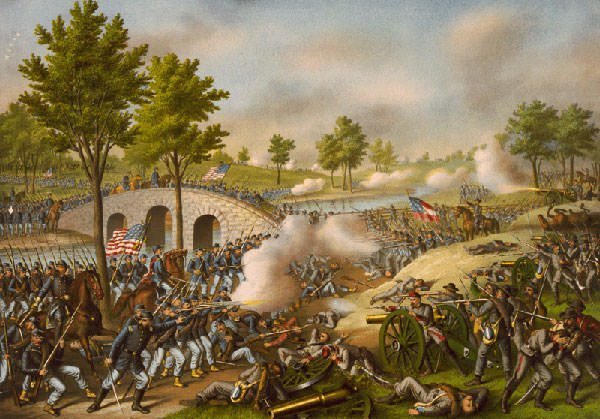 Battle of Antietam at Burnside's Bridge