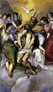 The Holy Trinity (1579) - El Greco