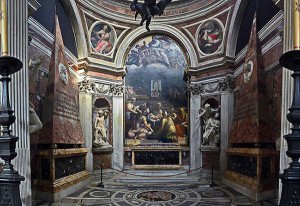 Chigi Chapel in Rome (designed by Raphael)