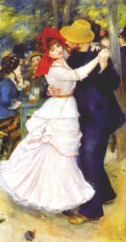 Dance at Bougival (1883) - Pierre-Auguste Renoir