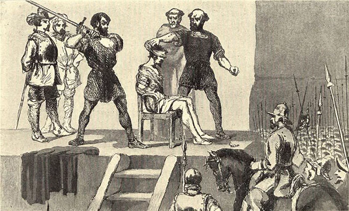 Execution of Vasco Nunez de Balboa