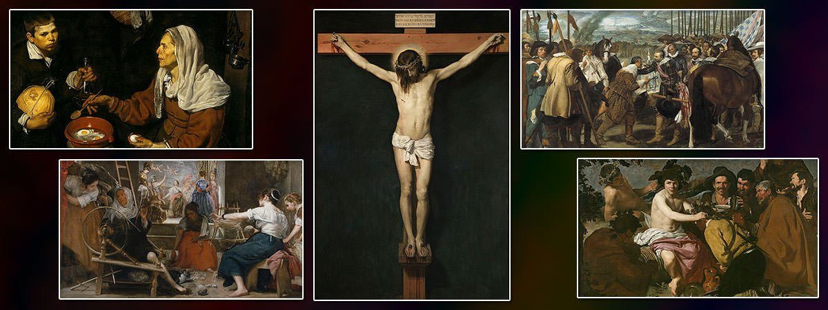 Diego Velazquez Famous Paintings Featured
