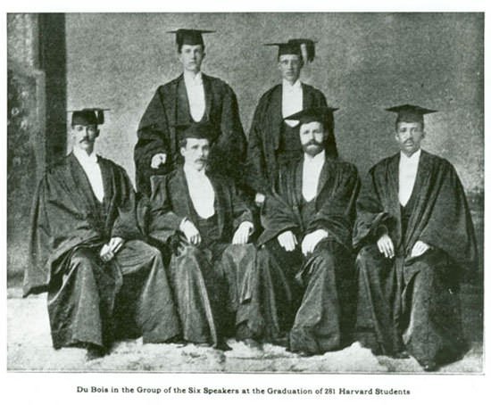 WEB Du Bois at Harvard graduation