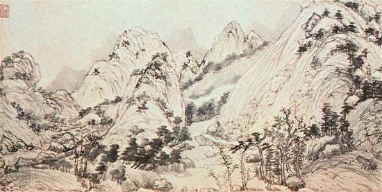 Dwelling in the Fuchun Mountains (1347-50)