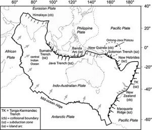Indo-Australian tectonic plate
