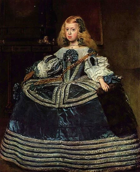 Infanta Margarita Teresa in a Blue Dress (1659) - Diego Velazquez